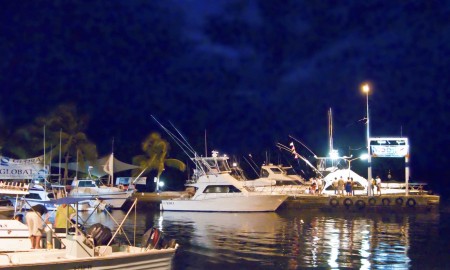 All the boats have returned and the party at the Madang Club gets rolling in earnest All the boats have returned and the party at the Madang Club gets rolling in earnest