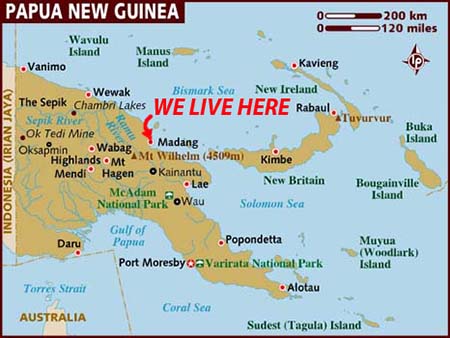 We Live in Madang, Papua New Guinea