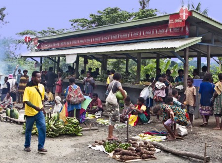 A Market along the road